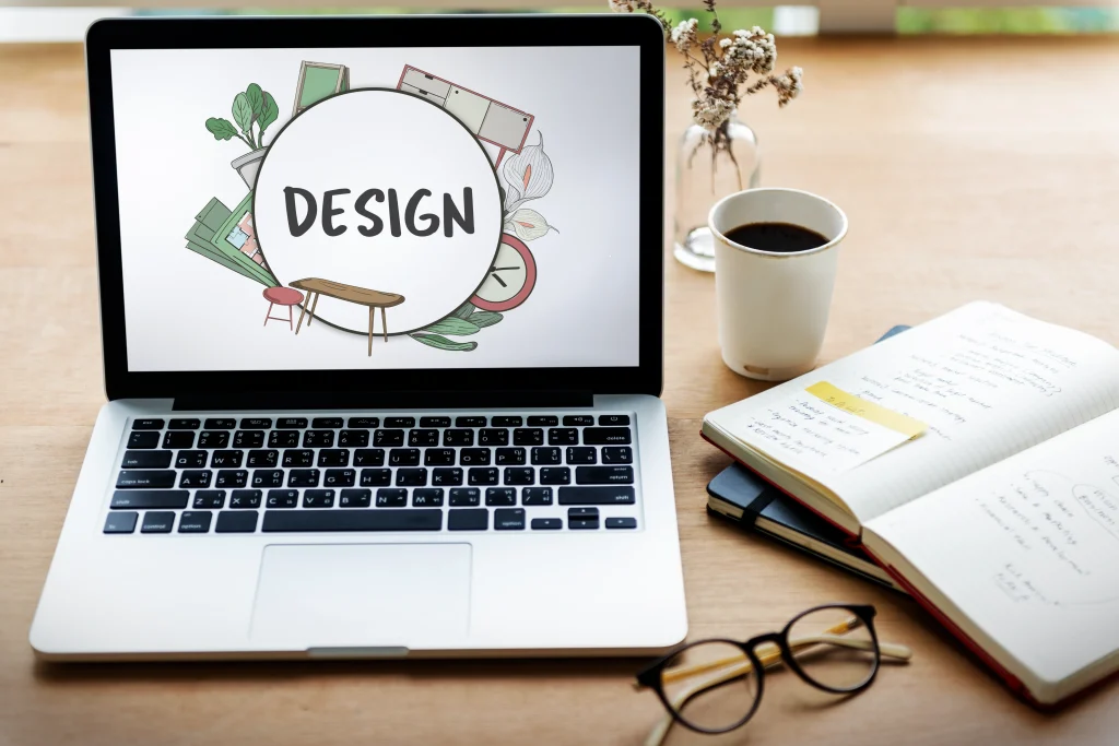 Brand identity logo concept and design planning